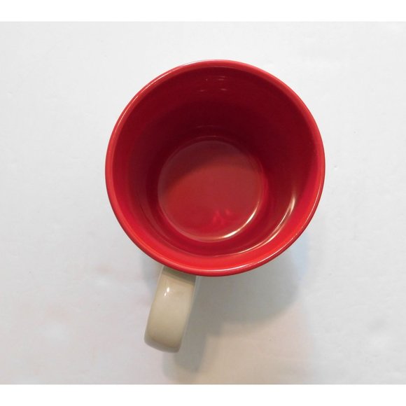 Mickey Mouse Minnie Mouse Valentine Day Coffee Mug Large Cup White Red Hearts - Picture 3 of 6